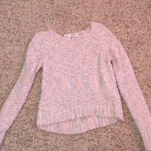 Pink Fairy Textured Sweater